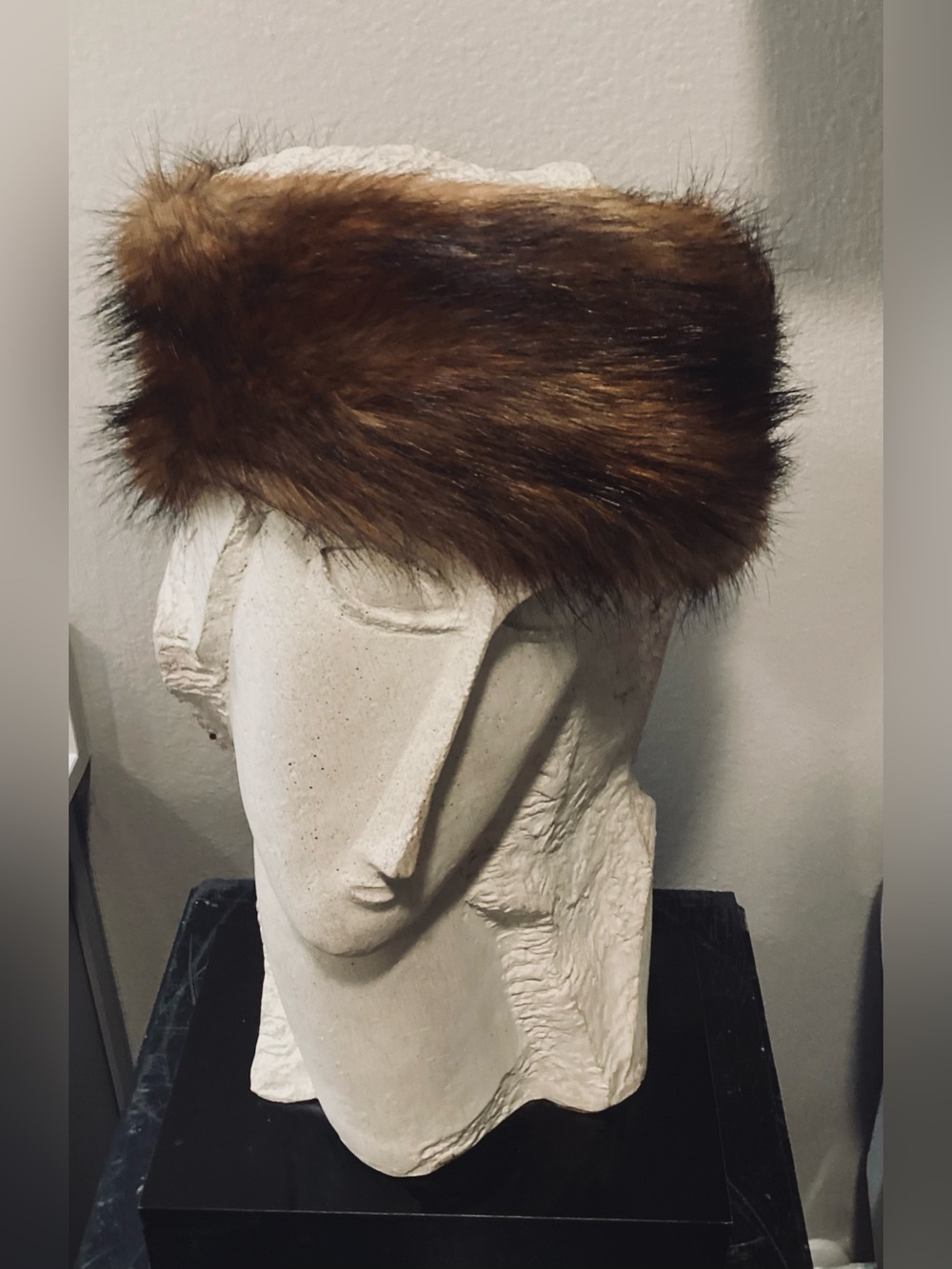 Luxurious Faux Fox Headband - Women or Men
